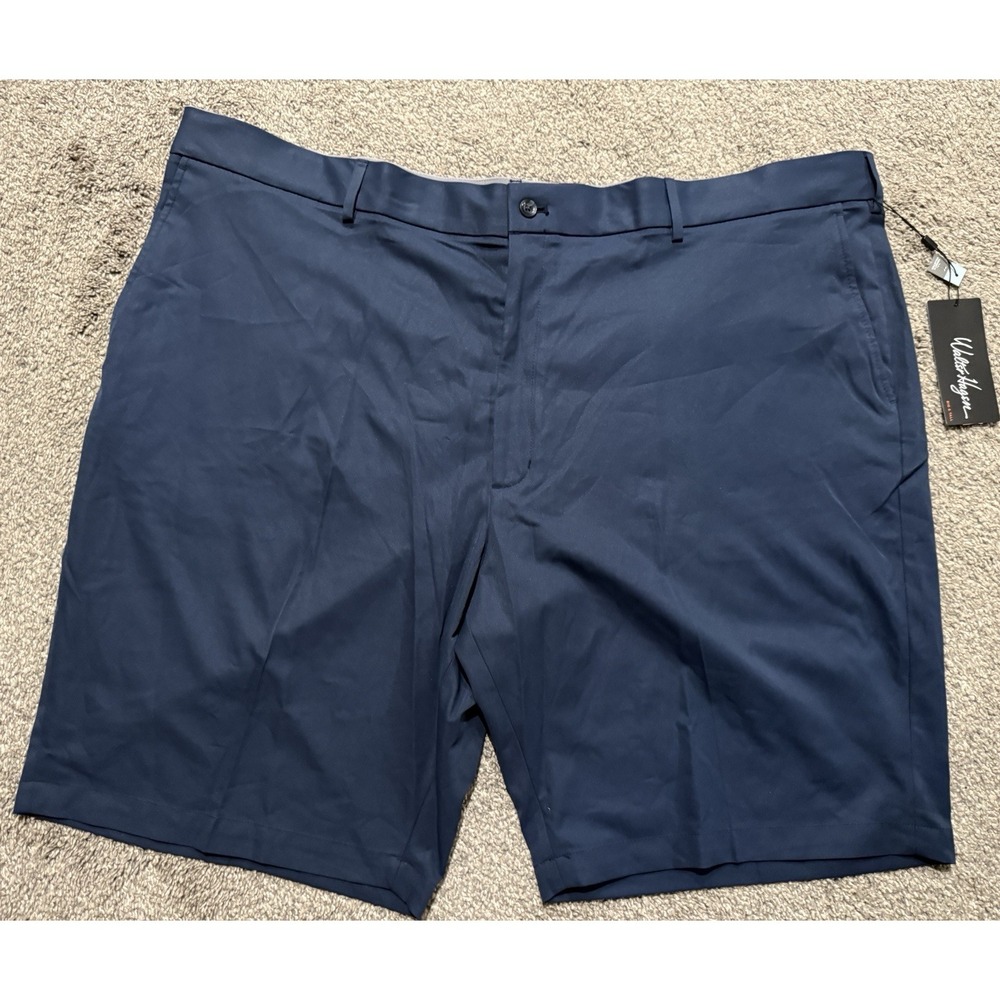 Walter Hagen Perfect Golf Shorts 48 Navy Blue Men Big Tall Stretch Moisture NWT